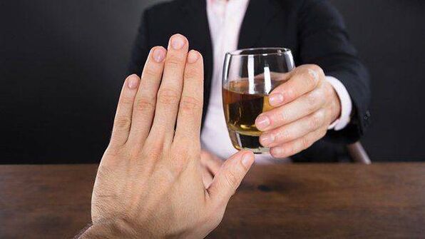 Az alkohol megtagadása
